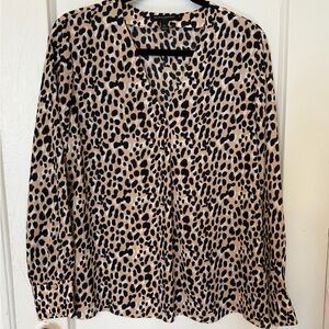 Banana Republic Leopard Print Women's Top